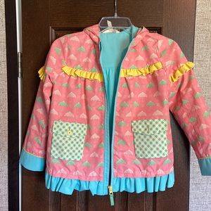 EUC Matilda Jane Raincoat Size 10